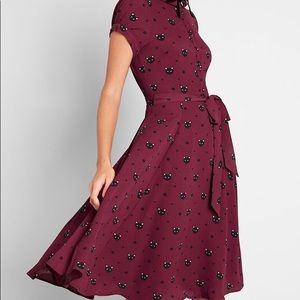 Collectif Miss Meow Midi Dress M UK12